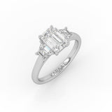 Emerald Trilogy Ring