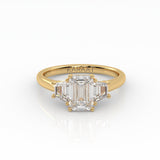 Emerald Trilogy Ring