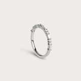Round & Baguette Diamond Ring