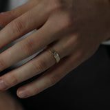 Brushed Cigar Ring