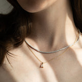 Diamond Letter Pendant