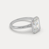 Emerald Bezel Ring