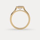 Emerald Bezel Ring