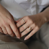 Emerald Bezel Ring