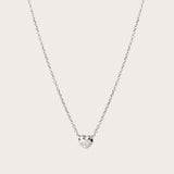 Heart Bezel Halsband