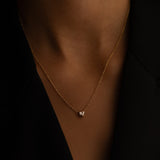 Heart Bezel Halsband
