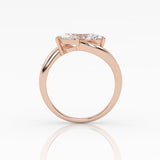 Marquise Curve Ring