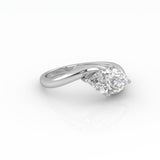 Marquise Curve Ring