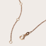 Pear Diamond Pendant Halsband