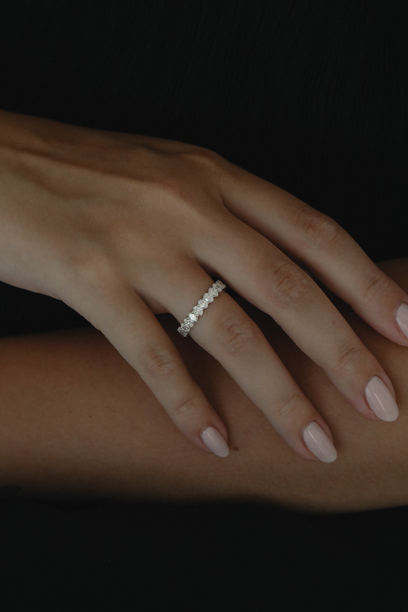 Oval Eternity Ring