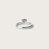 Oval lillfingerring