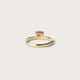 Oval lillfingerring