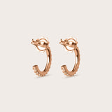 Pavé Diamond Hoops Örhängen