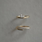 Pavé Diamond Wrap Ring