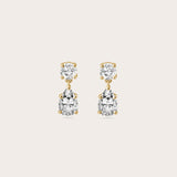 Pear Drop Studs