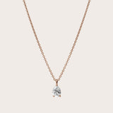 Pear Diamond Pendant Halsband