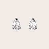 Pear Studs Large (1tcw)