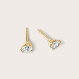 Pear Studs Örhängen (0.5tcw)