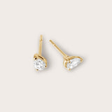 Pear Studs Örhängen (0.5tcw)