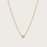 Petite Bezel Necklace