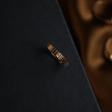 Ribbed Compass Ring