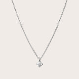 Round Diamond Pendant Halsband