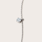 Round Diamond Pendant Halsband