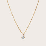 Round Diamond Pendant Halsband