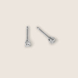 Round Studs Örhängen (0.10tcw)
