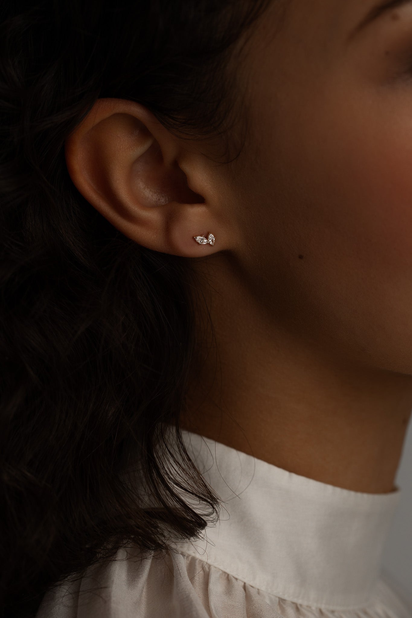 Marquise Duo Studs Örhängen