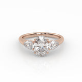 Oval Trilogy Ring