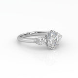 Oval Trilogy Ring