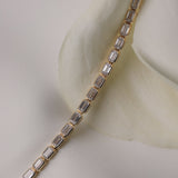 Emerald Bezel Tennis Bracelet