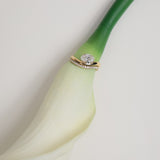 Pavé Wave Curve Ring