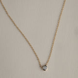 Petite Bezel Necklace