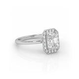 Radiant Solitärring med halo
