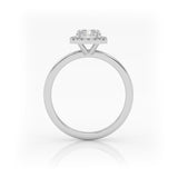 Radiant Solitärring med halo
